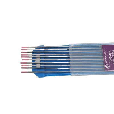 Compuesto de soldadura TIG Ws Electrodos de tungsteno rosa Ws 10-Pack 175 150mm 2.4mm 3/32 pulgadas