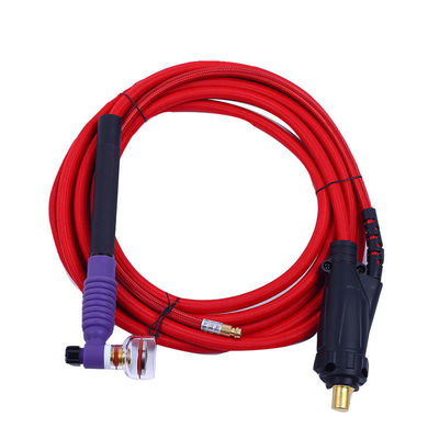 200 mm de longitud manguera roja aire refrigerado TIG antorcha de soldadura con conector de encendido electrónico