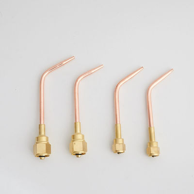 Nozzle de punta de la antorcha de calentamiento de cobre de acetileno de oxígeno de carga media para soldadura y corte