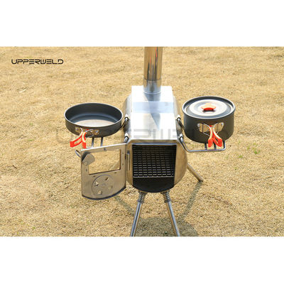 Estufas de acero inoxidable para cocinar en camping