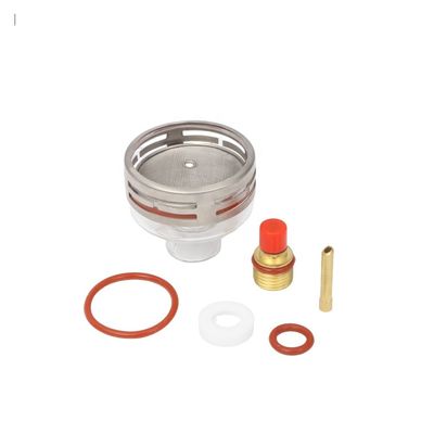 2.4mm TIG Consumibles de soldadura Kit de copa de vidrio Pyrex para WP9 20 Soporte personalizado ODM