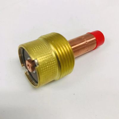 TIG soldadura de latón gran cuerpo de la lente de gas de colleta 45V64 para WP-17/18/26 accesorios de antorcha