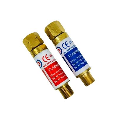 Silencio de corte de gas, oxígeno, acetileno, flashback para accesorios de soldadura