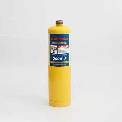 cilindro de gas de propano y oxígeno 0,5 kg Construcción de acero para manejar sin esfuerzo