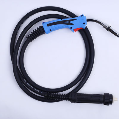 100% de prueba pasada MIG soldadura sopla antorcha con conector Euro 10 pies de cable