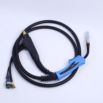 100% de prueba pasada MIG soldadura sopla antorcha con conector Euro 10 pies de cable
