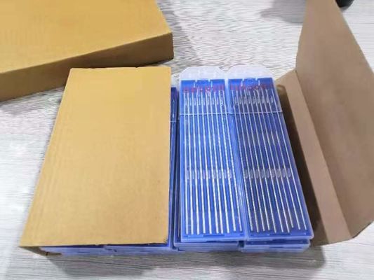 2% Lantano TIG 1/16 3/32 1/8 pulgadas x 7 10 paquete WC20 BLUE Electrodos de tungsteno de soldadura