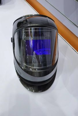 Gran pantalla de visualización Energía solar Casco de soldadura automático de oscurecimiento para soldador TIG MIG