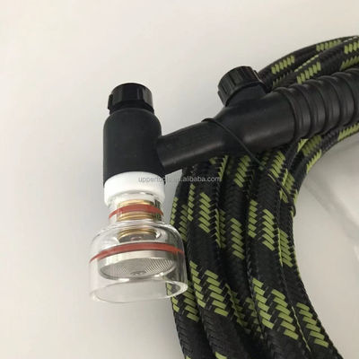 Antorcha de soldadura WP-18 TIG personalizada con cabeza flexible y botón de interruptor refrigerado con agua