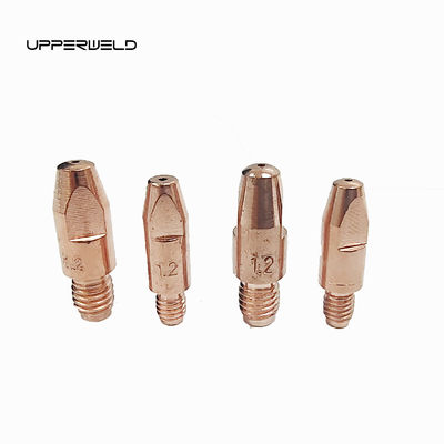 36KD/501D/40KD MIG Accesorios de antorchas de soldadura M6 M8 Punta de contacto de la antorcha de la boquilla de cobre