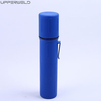 Contenedor de alambre para soldadura con varilla de tungsteno cilíndrico para soldadura TIG Almacenamiento duradero
