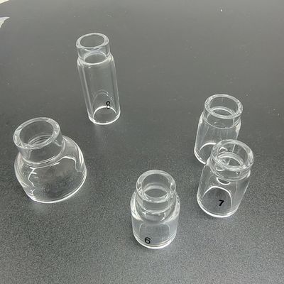 Mejore su experiencia de soldadura con 53NQ-6 7 8 Accesorios Tig de boquilla de cerámica transparente