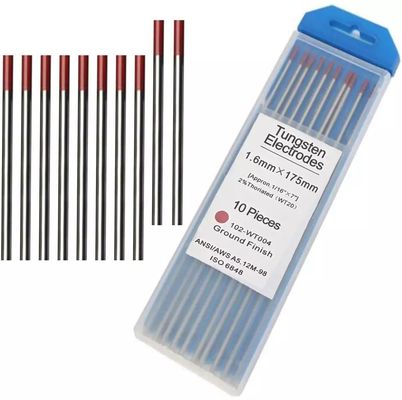 1/8'' 3/32'' 2% de oro lantano WL15 Electrodo de tungsteno para soldadura STIG 10-Pack
