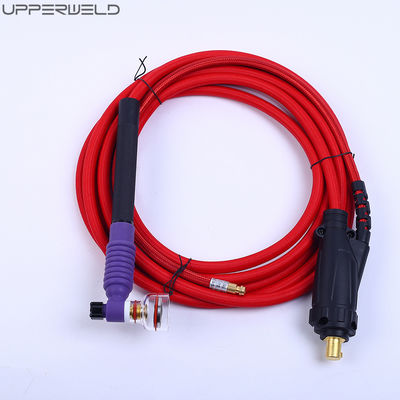 Adaptador sin WT125F-R-12-50EU PLUG Tig Torch Kit para WP17/18/26 y WP9/20