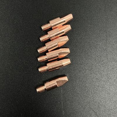 M6 profesional 28 0.8MM punta de contacto de latón para antorcha de soldadura Mig en la industria de la soldadura