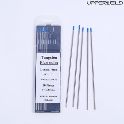 Electrodos de tungsteno de soldadura de 175 mm con 2% de lantano azul TIG para obtener resultados de soldadura duraderos