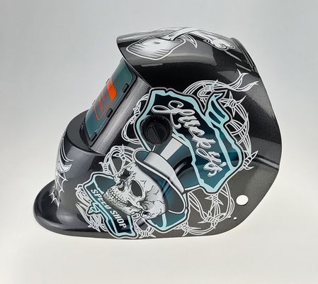 Material de PP Casco de soldadura Auto oscurecimiento soporte personalizado OEM para soldadura de arco Tig Mig