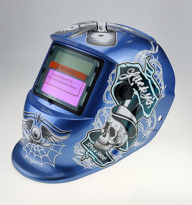 Material de PP Casco de soldadura Auto oscurecimiento soporte personalizado OEM para soldadura de arco Tig Mig