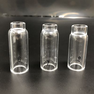 Accesorios para antorchas de soldadura 10NQ-6 7 8 Boquilla de cerámica clara para soldadura óptima