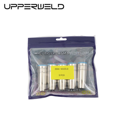 5PCS 286g MB-25AK MIG Torcha Consejos de contacto Conical Boquilla de soldadura MIG Accesorios de soldadura