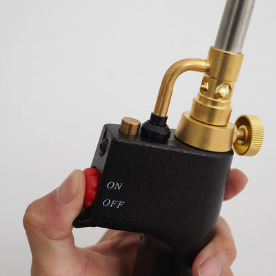 PersonalizadoBinzel mango de latón propano MAPP TURBO antorcha para el mantenimiento de HVAC versátil