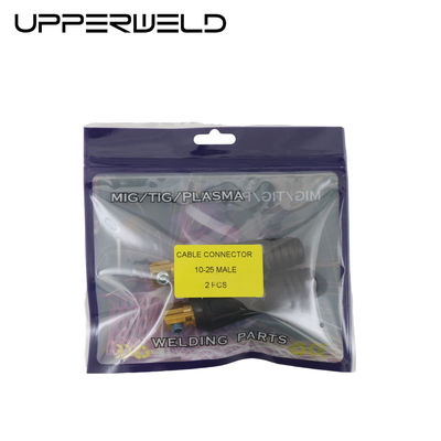 3 cm de longitud ajuste rápido para la máquina de soldadura TIG MIG Conector de cable masculino personalizado