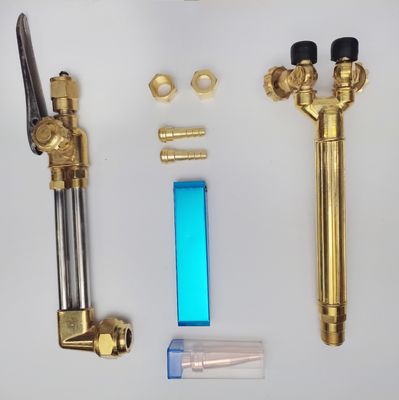 Saldado versátil y corte de oxígeno Acetileno Kit de antorcha de gas con boquilla de corte