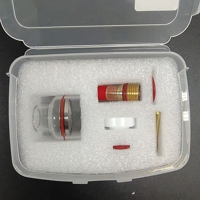 WP16 17 28 1,6 mm Lente de gas de 1 kg Kit de cambio grande con refrigeración por aire y cerámica