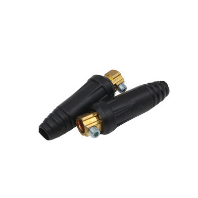 Accesorios de la antorcha MIG Conector rápido de conexión de cable de soldadura 35-50 Conector de cable masculino Euro estilo