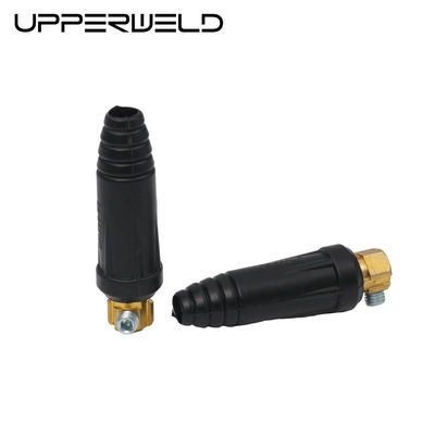 Accesorios de la antorcha MIG Conector rápido de conexión de cable de soldadura 35-50 Conector de cable masculino Euro estilo