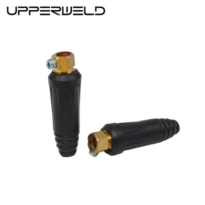 Accesorios de la antorcha MIG Conector rápido de conexión de cable de soldadura 35-50 Conector de cable masculino Euro estilo