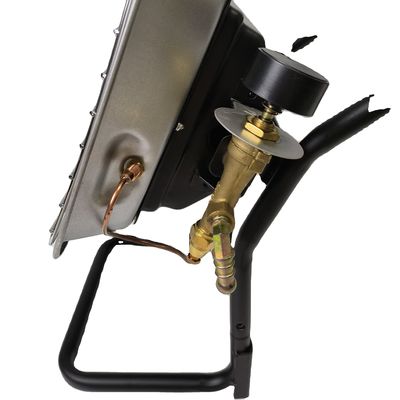 Calentador de gas plegable con tanque superior certificado CE Calentador portátil de 3-4.5KW para acampar al aire libre