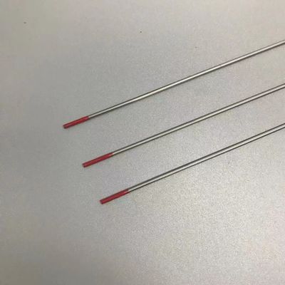 TIG Consumibles de soldadura 2% Electrodos de tungsteno con cabeza roja toriada WT20 1,6 mm Superior