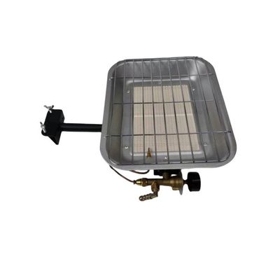 Calentador de gas para camping al aire libre certificado CE con potencia de 3,0 kW-4,5 kW y diseño plegable