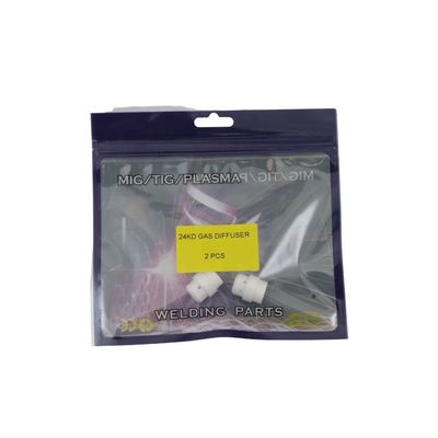 Accesorios de MIG 24KD Difusor de gas Boquilla de gas Soportador de punta de contacto para la antorcha de soldadura de MIG