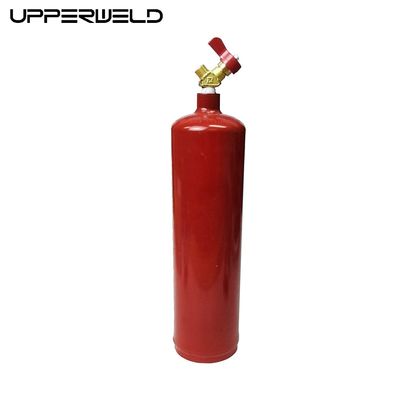 Contenedor de gas de soldadura industrial personalizado para la quema de gas C2H2 Conjunto de cilindros de acetileno