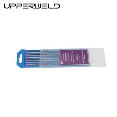 175 mm 1/8 '' Electrodo rosa de tungsteno para WP17/18/26 TIG herramienta de soldadura de accesorios de antorcha