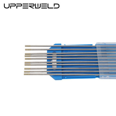 Electrodos de tungsteno WL15 1,5% Lanthanated Golden Head 1,6 mm para soldadura TIG 40-240