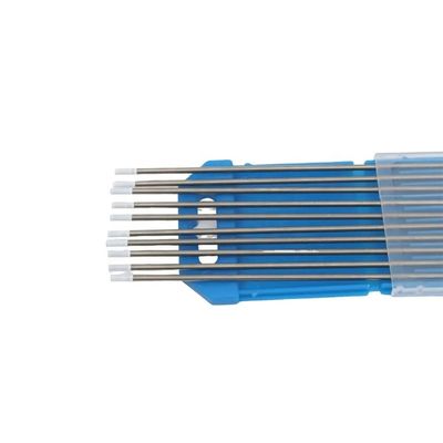 TIG Soldadura WZ8 Electrodos de tungsteno 0,8% Zirconizado Blanco 10-Pack 150/175mm longitud