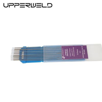 TIG Soldadura WZ8 Electrodos de tungsteno 0,8% Zirconizado Blanco 10-Pack 150/175mm longitud