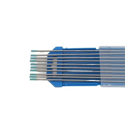 175 mm 2.4 mm TIG Electrodos de soldadura compuesto Tri-mix Turquesa Ws2 10-Pack para la soldadura