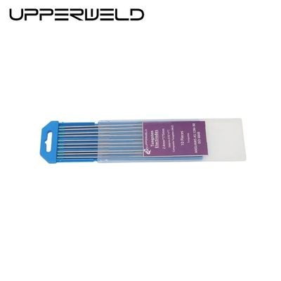 175 mm 2.4 mm TIG Electrodos de soldadura compuesto Tri-mix Turquesa Ws2 10-Pack para la soldadura