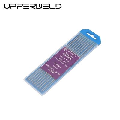 175 mm 2.4 mm TIG Electrodos de soldadura compuesto Tri-mix Turquesa Ws2 10-Pack para la soldadura