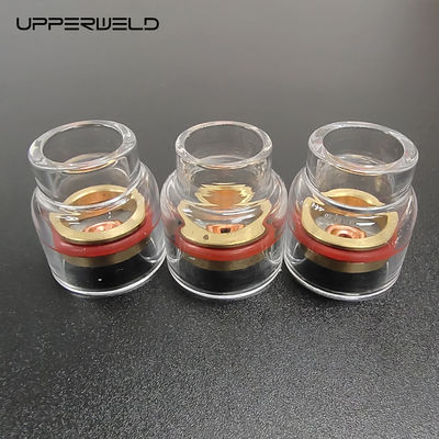 Mejor cobertura de gas superior WP-17/18/26 Kit de boquilla de champán con adaptador de 2.4 mm TIG Consumibles de soldadura
