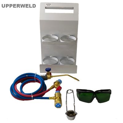 Kit de antorchas profesionales de corte de acetileno y oxígeno de latón para herramientas de soldadura y corte