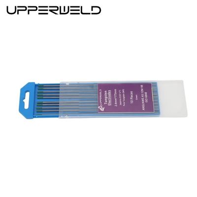 Apoyo OEM UPPERWELD WP TIG Soldadura de electrodos de tungsteno 10-Pack 175 150mm 2.4mm 3/32 pulgadas