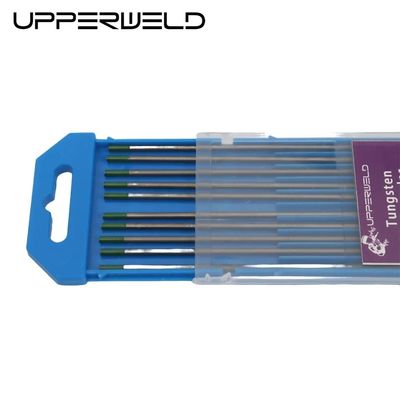 Apoyo OEM UPPERWELD WP TIG Soldadura de electrodos de tungsteno 10-Pack 175 150mm 2.4mm 3/32 pulgadas
