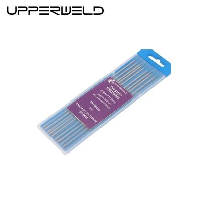 2.4mm 3/32 pulgadas WL20 TIG Rod de soldadura 10-Pack 175 150mm 2% electrodos de tungsteno lanthanated