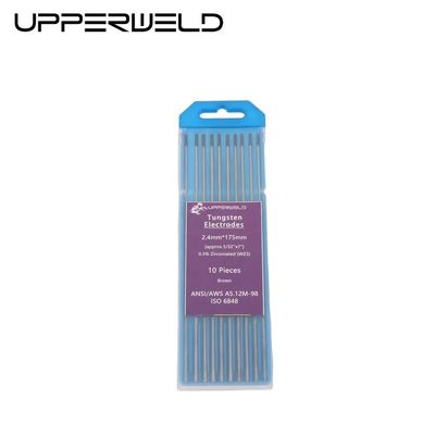 Electrodos de soldadura TIG Compuesto 2% Zirconizado 10-Pack 175 150mm 2.4mm 3/32 pulgadas