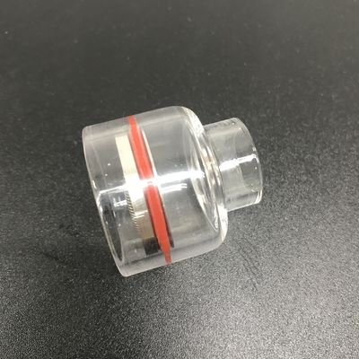WP-9/20 Kit de boquilla de cuarzo claro de champán grande para accesorios de soldadura Tig de 2,4 mm